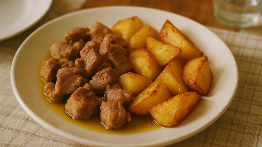 Modo de Porco com Batata da Tia Lourdes