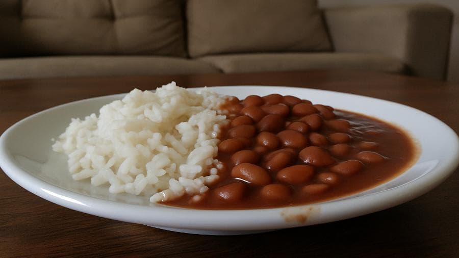 Arroz com Feijão do Seu João