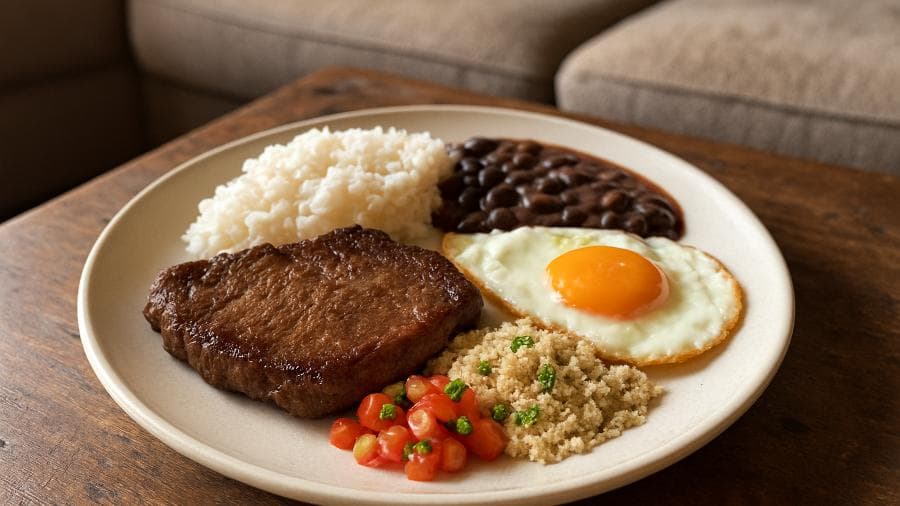 Bife ACEG da Dona Lúcia