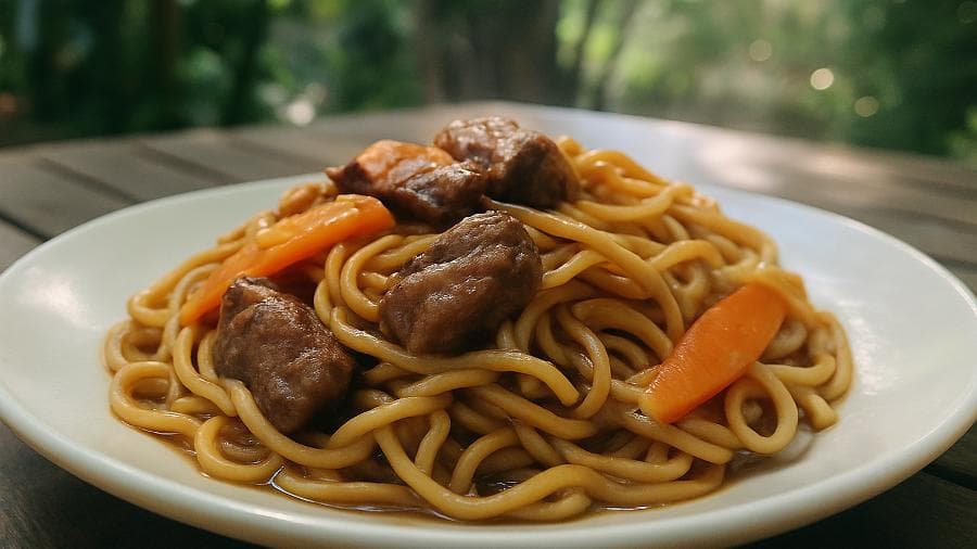Yakissoba de Carne da Ana