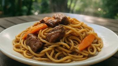 Yakissoba de Carne da Ana