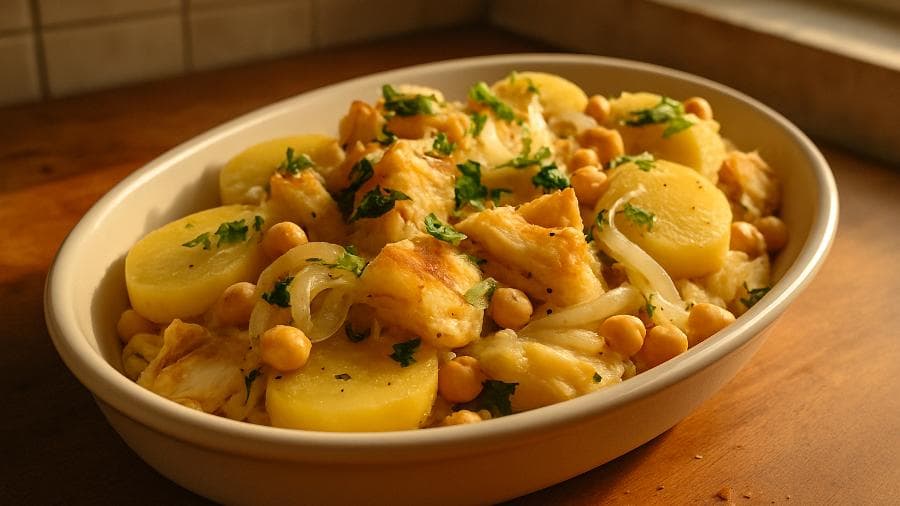 Bacalhau à Gomes de Sá do João
