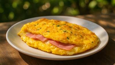 Omelete com Presunto da Terezinha