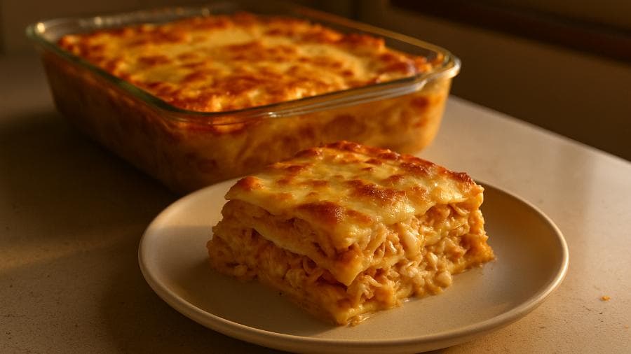 Lasanha de Frango da Maria Clara