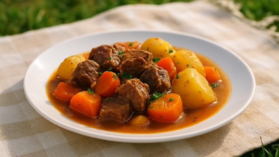 Carne de Panela com Legumes João