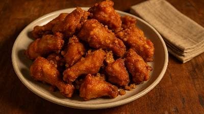 Frango a passarinho do Zé