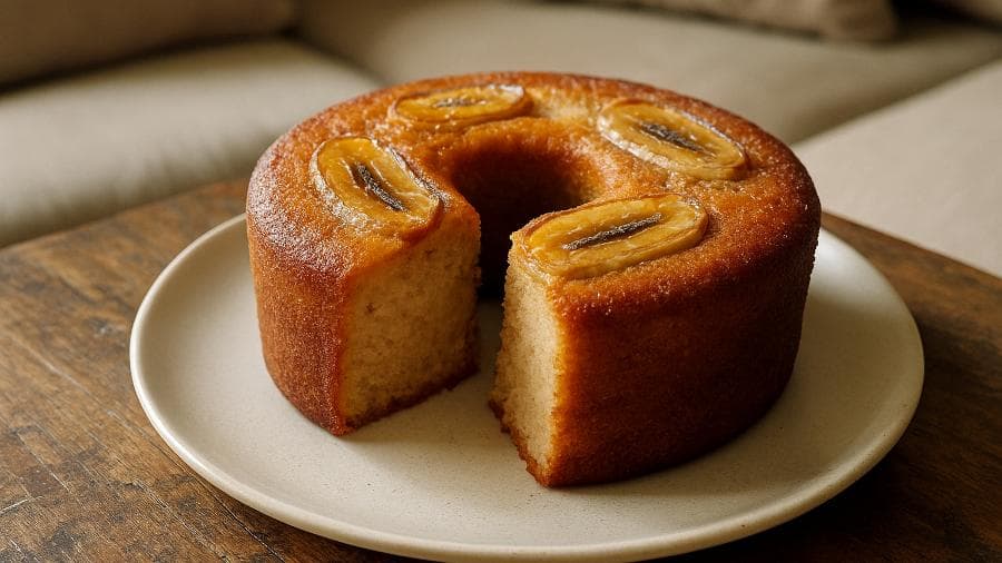 Bolo de Banana da Dona Marta