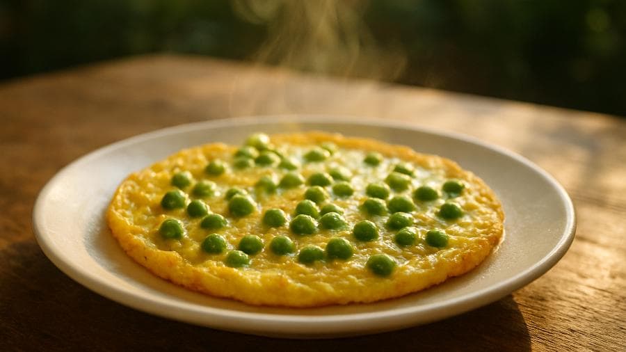 Omelete de Ervilha da Maria