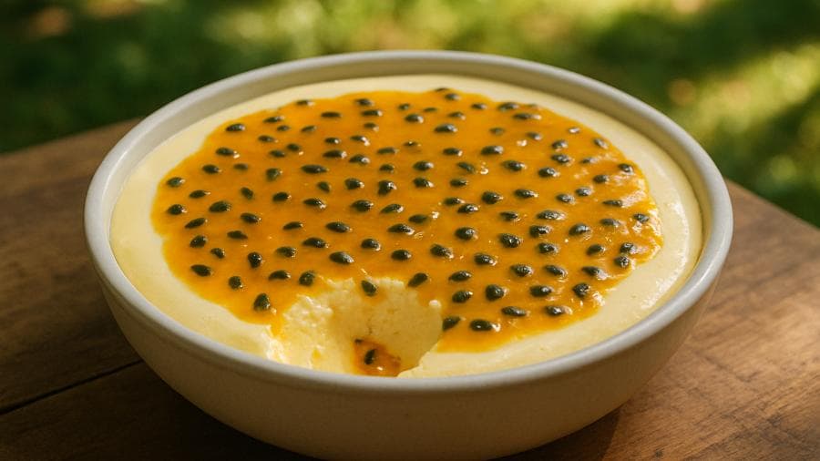 Mousse de Maracujá da Ana Clara