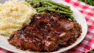 Carne de Serenidade ao Molho Barbecue