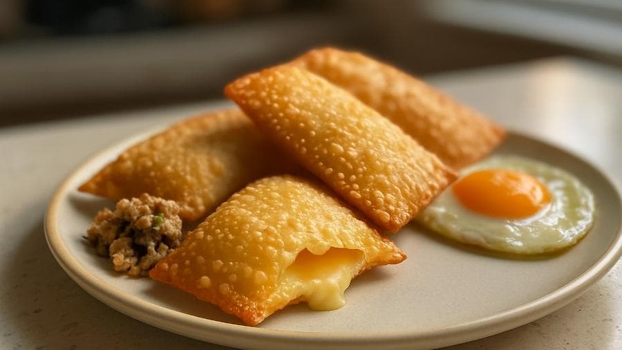 Pastel de Queijo Crocante No Ar Condicionado