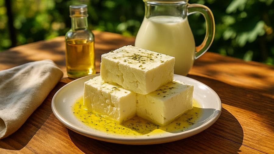 Homemade Feta