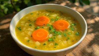 Caldo de Legumes Caseiro