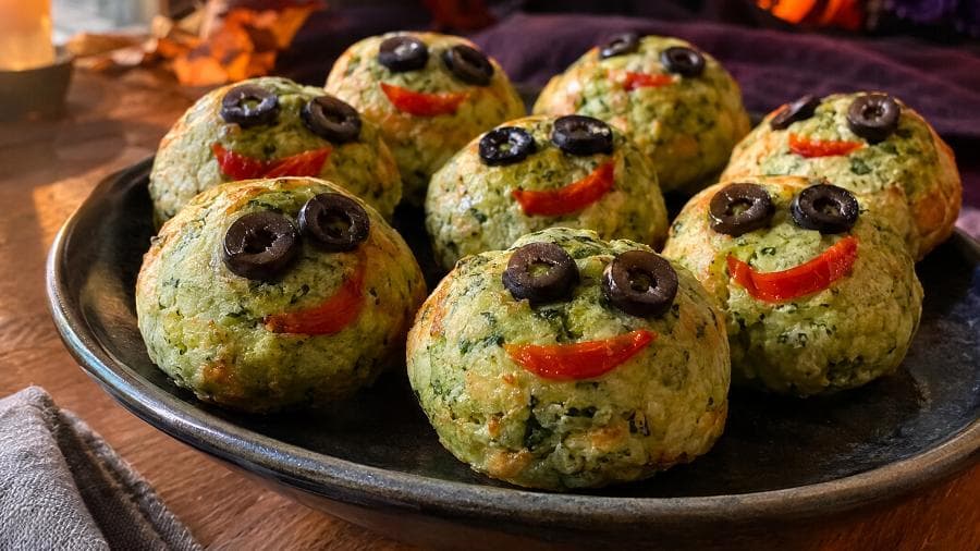 Monstrinhos de Pão de Queijo do Vovô Antônio