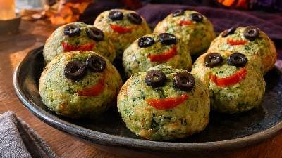 Monstrinhos de Pão de Queijo do Vovô Antônio