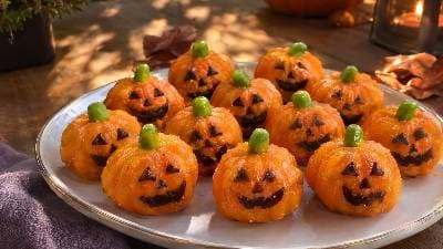 Brigadeiros Abóbora Assombrada do Tio Chico