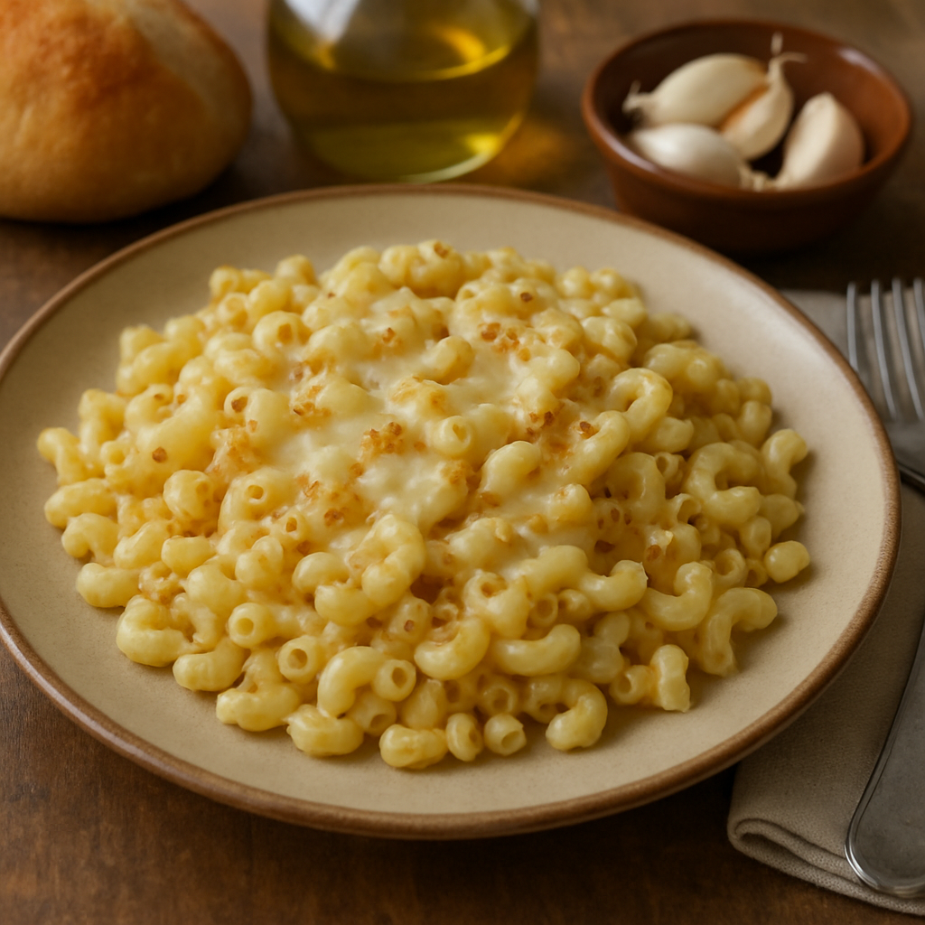 Massinha de Alho com Queijo
