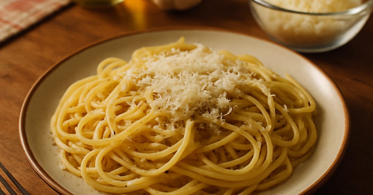 Massas ao Alho e Queijo